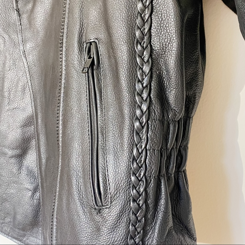 Unik Leather Riding Jacket - Picture 2 of 9